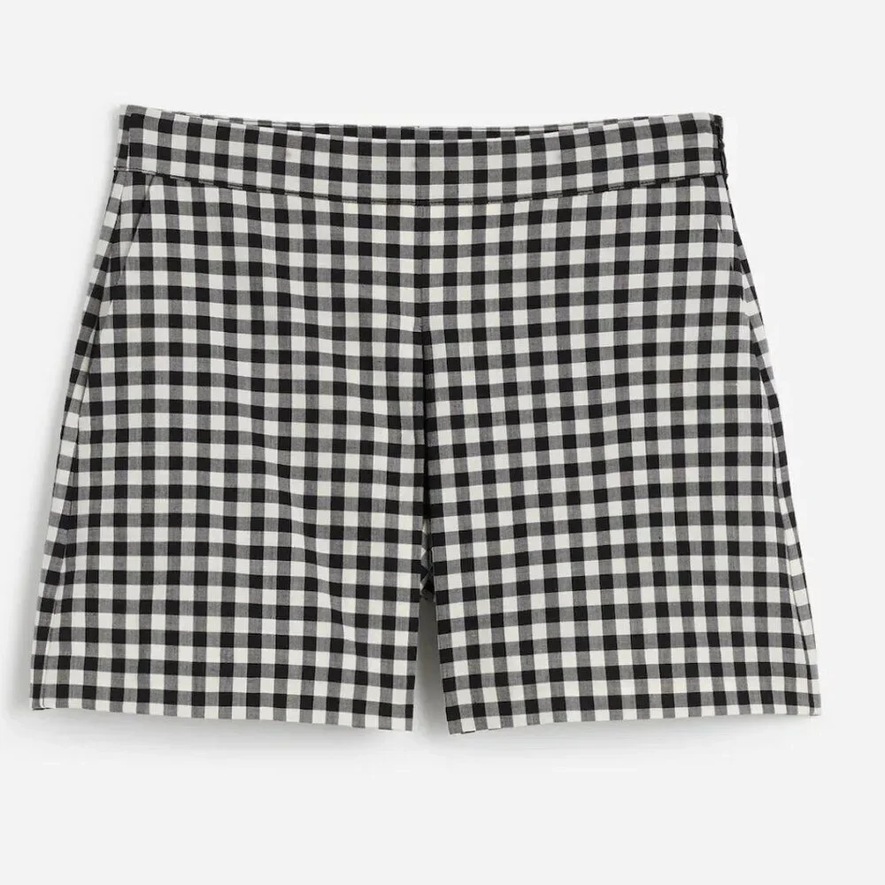 Madewell Gingham Mini Skort Size 00
